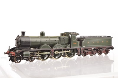 Lot 538 - Kit-built 00 Gauge G&SWR 4-6-0 Locomotive and Tender No 389