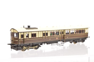 Lot 540 - Lawrence Scale Models kit-built 4mm Finescale 00 Gauge GWR Steam Railcar No 75