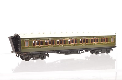 Lot 549 - Lawrence Scale Models kit-built 4mm Finescale SR bogie side-corridor 1st/3rd No 5138