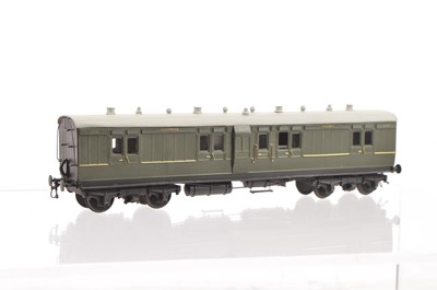 Lot 553 - A kit-built 4mm Finescale SR bogie Full Brake No 314