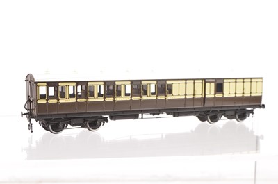 Lot 555 - Steve Banks 4mm Finescale LSWR bogie Non-Corridor 3rd/Brake No 467