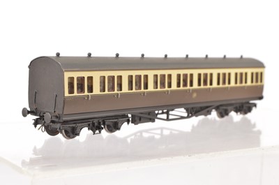 Lot 559 - Lawrence Scale Models kit-built 4mm Finescale GWR bogie Suburban Non-Corridor Composite no 5467