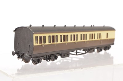 Lot 560 - Lawrence Scale Models kit-built 4mm Finescale GWR bogie Suburban Non-Corridor Composite no 6879