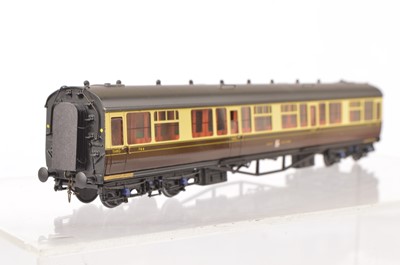 Lot 567 - Lawrence Scale Models kit-built 4mm Finescale GWR bogie side-corridor All 3rd no 766