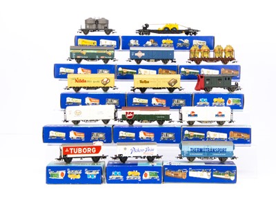 Lot 618 - Boxed Pocher HO Gauge Continental Freight stock