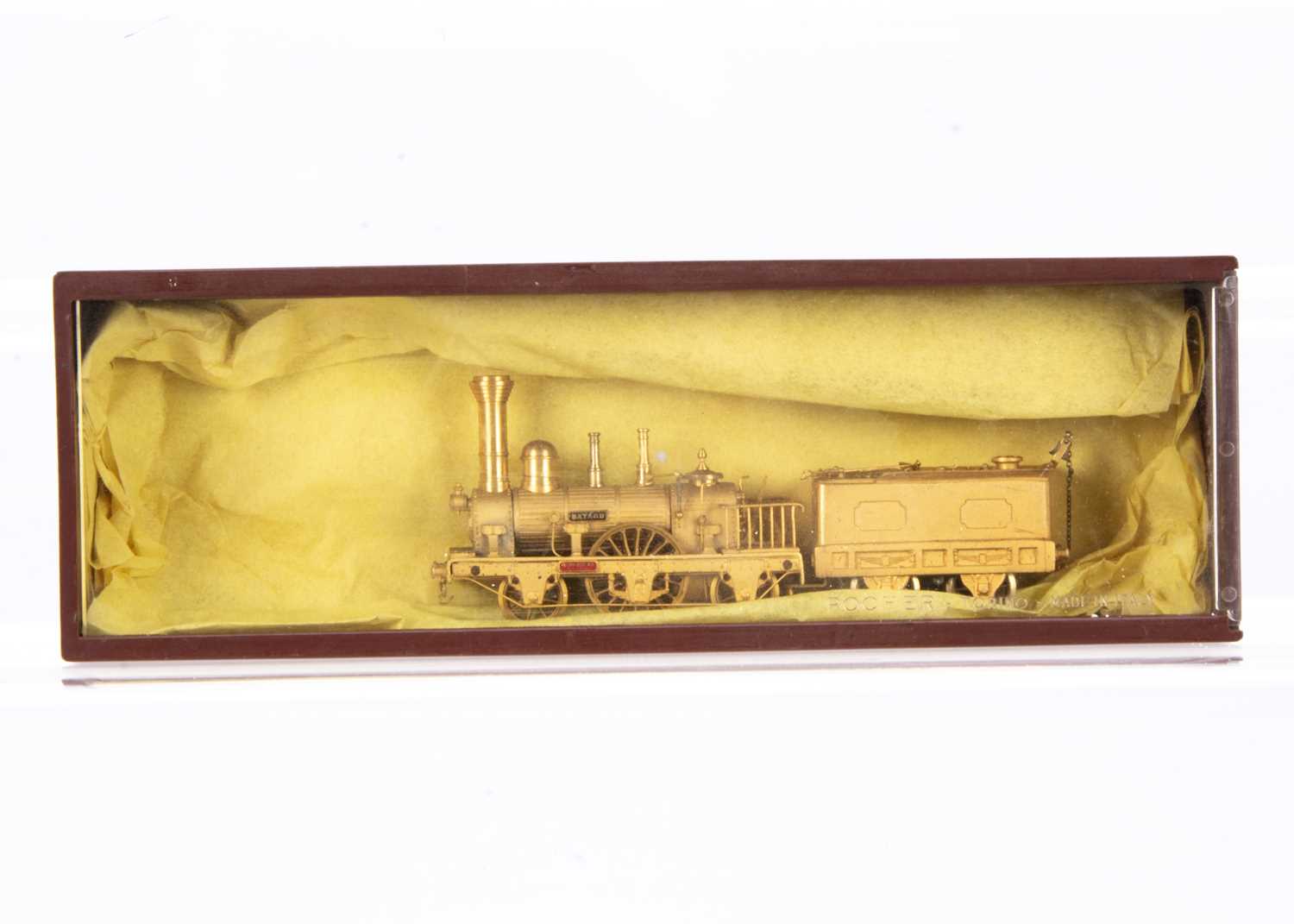 Lot 628 - Pocher HO Gauge Brass Bayard Steam Locomotive