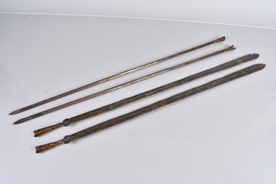 Lot 390 - Two Tribal Spears