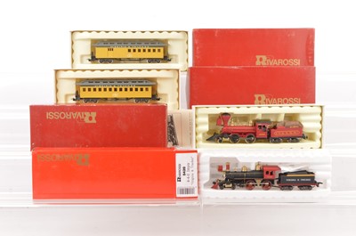 Lot 718 - Rivarossi H0 Gauge Archive collection Virginia and Truckee Old Wild West Locomotives and Rolling Stock (4)