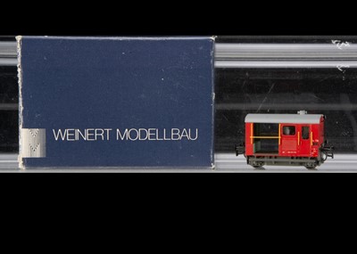 Lot 738 - Weinert Modellbau HO Gauge Brass Engineers Rail Tractor