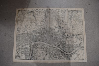 Lot 412 - A Survey of London Made in the Year 1745
