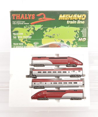 Lot 740 - HO Gauge Four Car High Speed Thalys Train by Mehano