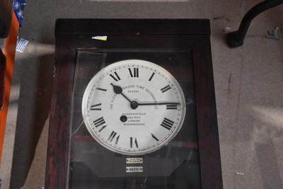 Lot 414 - a Gledhill-Brook Time Recorders Ltd Clocking In Clock