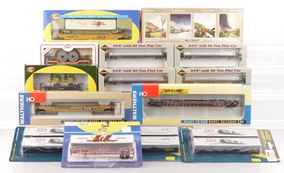 Lot 777 - American HO Gauge Flat Trucks (14)