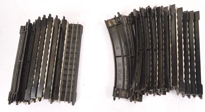 Lot 801 - Uncommon pre-war Lionel American 00 Gauge New York Central Locomotive and various metal Freight wagons and Track