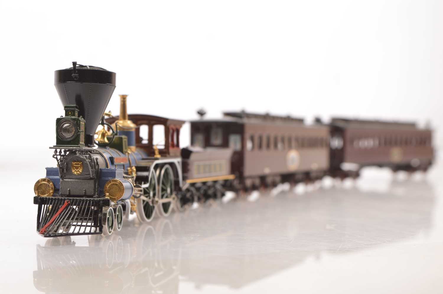 814 - Iron Horse Models by Precision Scale Co H0 Gauge The Abraham Lincoln Funeral Train Set,