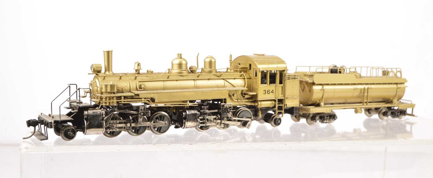 Lot 815 - North West Short Line H0 Gauge Kosmos No 11 2-6-6-2 Logging Mallet Locomotive and Tender