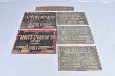 Lot 419 - A J & E Hall Ltd Plaque