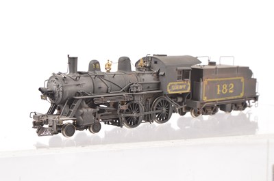 Lot 821 - Hallmark Models Inc H0 Gauge Frisco 182-187 Class 4-4-0 Locomotive and Tender