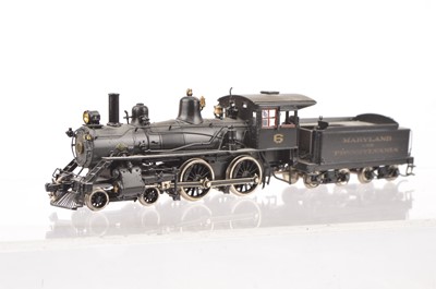 Lot 822 - Alco Models H0 Gauge MA & PA 4-4-0 American