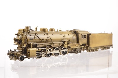 Lot 853 - United Scale Models for Pacific Fast Mail H0 Gauge Western Pacific 2-8-2 Full Back-Head Detail