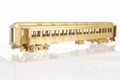 Lot 878 - North West Short Line H0 Gauge Erie Stillwell Car 72' suburban square windowed representative of 2300 series