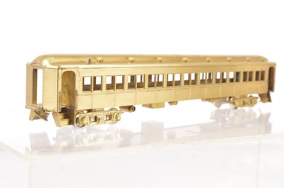 Lot 879 - North West Short Line H0 Gauge Erie Stillwell Car 72' suburban square windowed representative of 2300 series