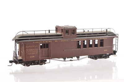 Lot 881 - Pacific Fast Mail H0n3 Gauge D&RGW Pagosa Junction Car