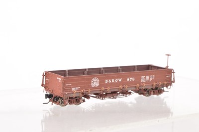 Lot 897 - The Division Point Inc H0n3 Gauge D & RGW Drop-Bottom Gondola 800 Type Scenic Line No 878