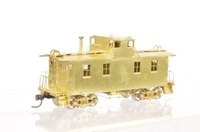 Lot 898 - Alco Models H0 Gauge New York Central System Wood Caboose 28' Wide Cupola