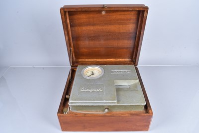 Lot 426 - A vintage National Autograph Clocking in Machine