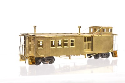 Lot 907 - Hallmark Models Inc H0 Gauge Cotton Belt 2300 Class Caboose