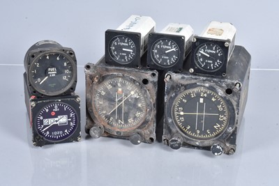 Lot 433 - Two Aviation Gyro Magnetic Compasses