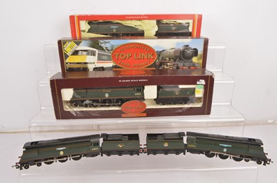 Lot 45 - Hornby Battle of Britain West Country Steam Locomotives and tenders 00 gauge (5)