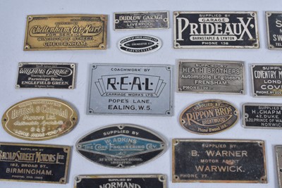 Lot 454 - An assortment of metal Car Dash badges and plaques