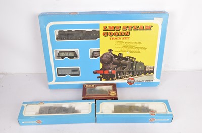 Lot 132 - Airfix 00 gauge  Steam Locomotives and Goods train set in original boxes (4)