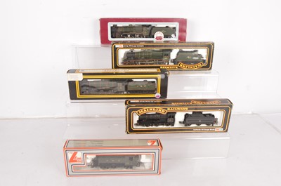 Lot 139 - Mainline Dapol Lima Steam Locomotives and tenders in original boxes (5)