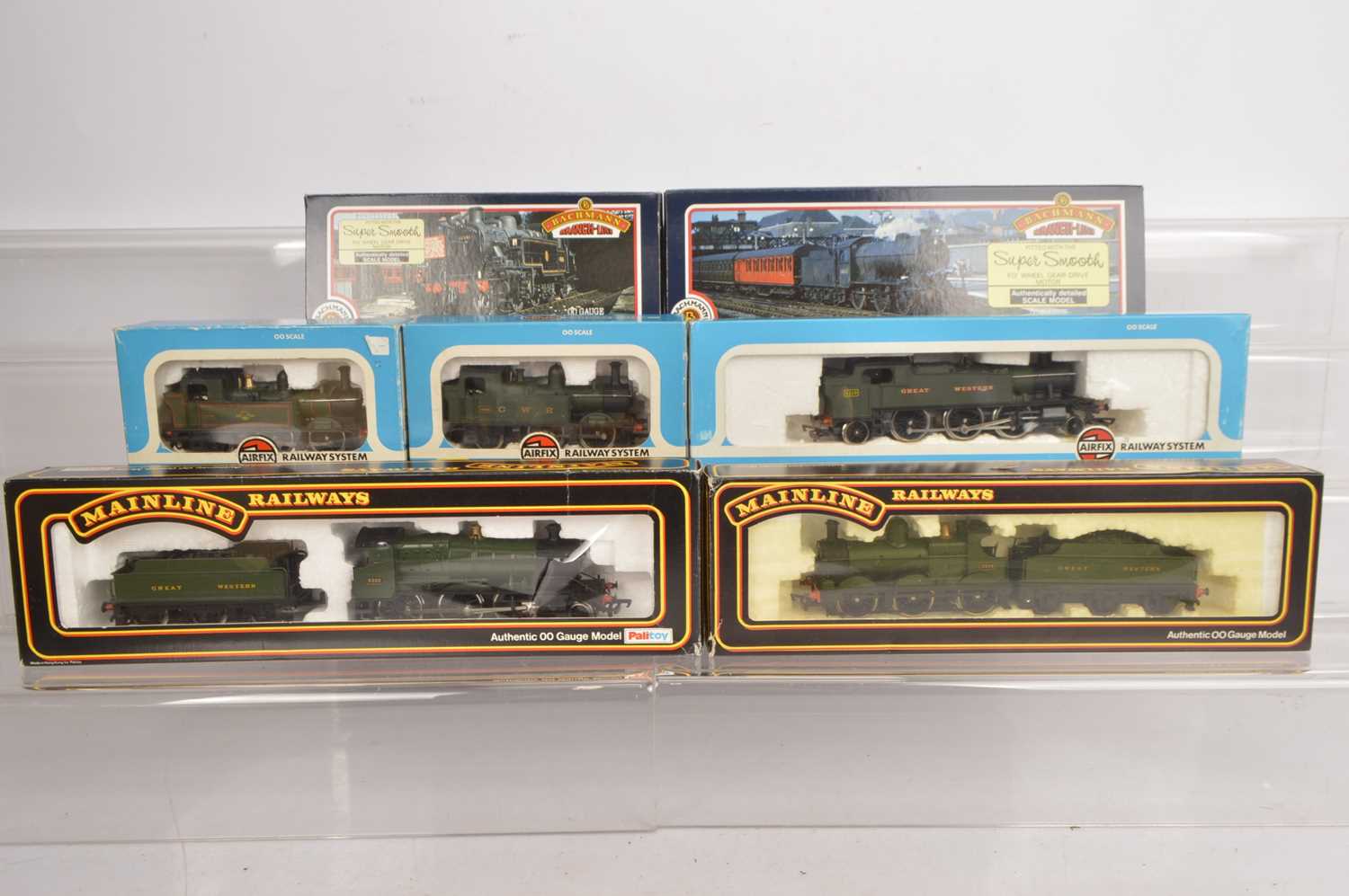 Lot 141 - Mainline Airfix Bachmann 00 gauge Steam Locomotives in original boxes (7)