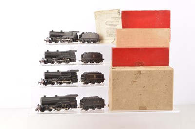 Lot 165 - Boxed Trix (TTR) 00 Gauge 14v AC 'Compound' 4-4-0 Locomotives and Tenders (4)