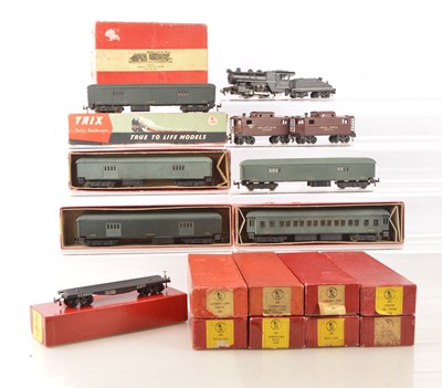Lot 169 - A Boxed Trix (TTR) 00 Gauge 14v AC American Locomotive with Tender and Rolling Stock (17)