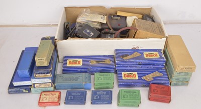 Lot 211 - Hornby-Dublo  00 gauge 3-Rail track and control equipment many in original boxes (qty)