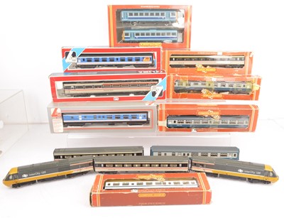 Lot 298 - Hornby Lima 00 gauge  Diesel Multiple Units and coaches (13)