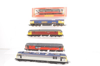 Lot 322 - Hornby Lima Diesel and Electric 00/H0 gauge Locomotives (5)