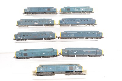 Lot 323 - Hornby Lima Diesel 00/H0 gauge Locomotives in BR blue livery (9)