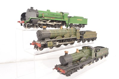 Lot 339 - Ks and Wills Finecast 00 gauge built and painted Steam Locomotives and tenders in original boxes (3)