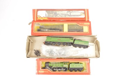 Lot 340 - Kitmaster Hornby 00 gauge Steam Locomotives and tenders in original boxes (4)