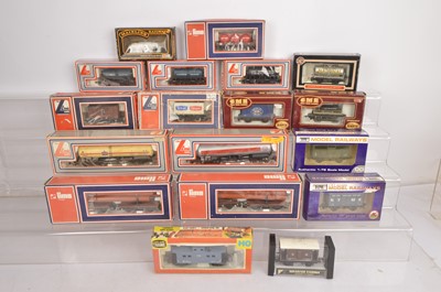 Lot 365 - Lima Airfix Dapol 00 gauge Freight wagons in original boxes  (18)