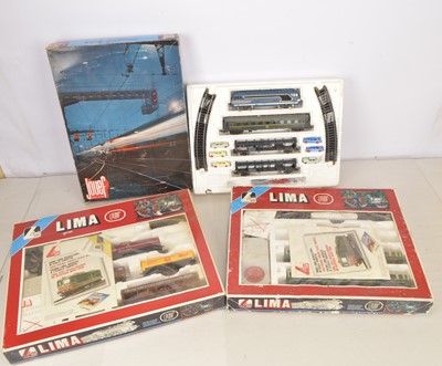 Lot 409 - Lima Jouef H0 gauge Diesel  Train sets in original boxes (3)