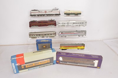 Lot 411 - Athern Rivarossi Bachmann and other H0 gauge Diesel and Electric locomotives (10)