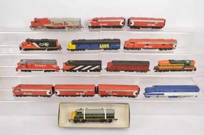 Lot 413 - Athern  Rivarossi and other H0 gauge Diesel  locomotives (14)