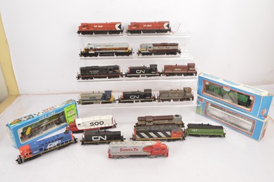 Lot 416 - Athern Bachmann and other H0 gauge Diesel  locomotives (16)